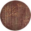 Nourison Home Somerset Multicolor ST74 3 ft. 6 in. Round Rug