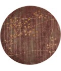 Nourison Home Somerset Multicolor ST74 3 ft. 6 in. Round Rug