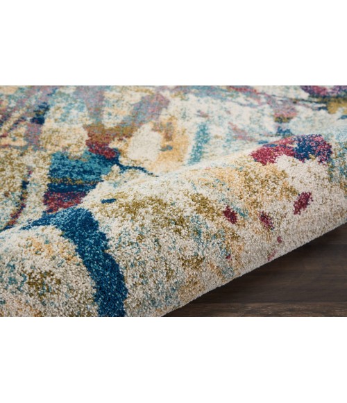 Nourison Fusion Area Rug FSS10-Cream/Multicolor