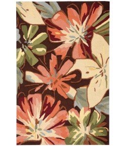 Nourison Fantasy - Fa16 Multicolor Area Rug 3 ft. 6 X 5 ft. 6 Rectangle
