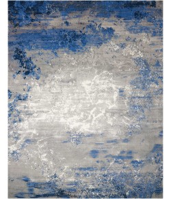 Nourison Twilight - Twi22 Blue Grey Area Rug 9 ft. 9 in. X 13 ft. 9 in. Rectangle