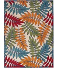 Nourison Aloha Area Rug ALH18 Multicolor 10' x 14'