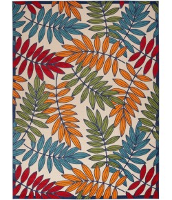 Nourison Aloha - Alh18 Multicolor Area Rug 10 ft. X 14 ft. Rectangle