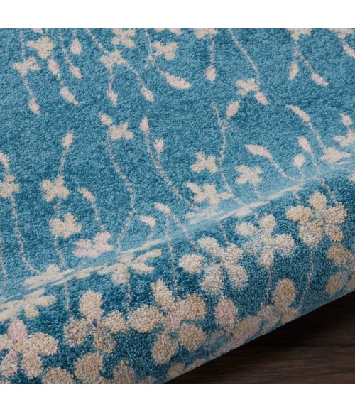 Nourison Tranquil Area Rug TRA04-Turquoise