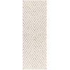 Nourison Modern Comfort 2ft. 2in. x 6ft. Ivory Black Scandinavian Indoor Rug