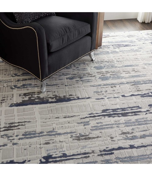 Nourison URBAN DECOR Area Rug Nourison Urban Decor Area Rug URD03-Ivory/Slate