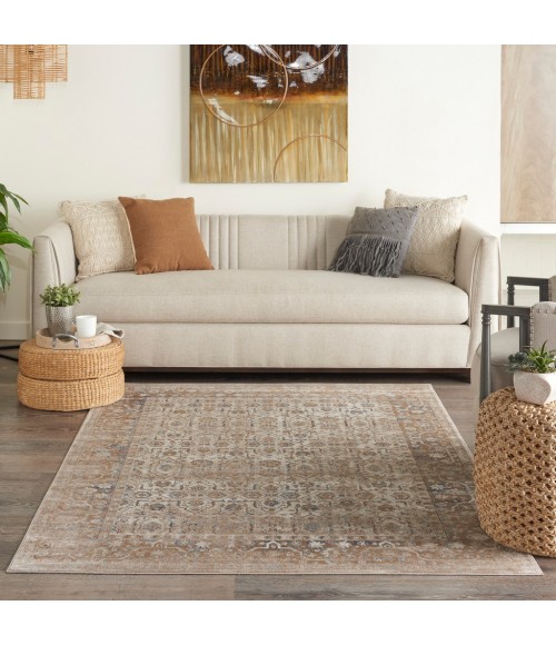 kathy ireland Home Malta Area Rug MAI04-Taupe