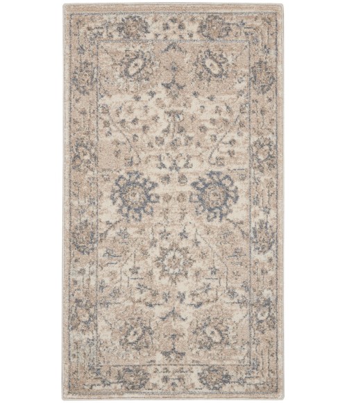 Nourison MOROCCAN CELEBRATION Area Rug Kathy Ireland Moroccan Celebration Area Rug KI384-Ivory/Sand
