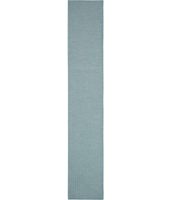 Nourison Positano - Pos01 Aqua Area Rug 2 ft. 2 X 12 ft. Rectangle