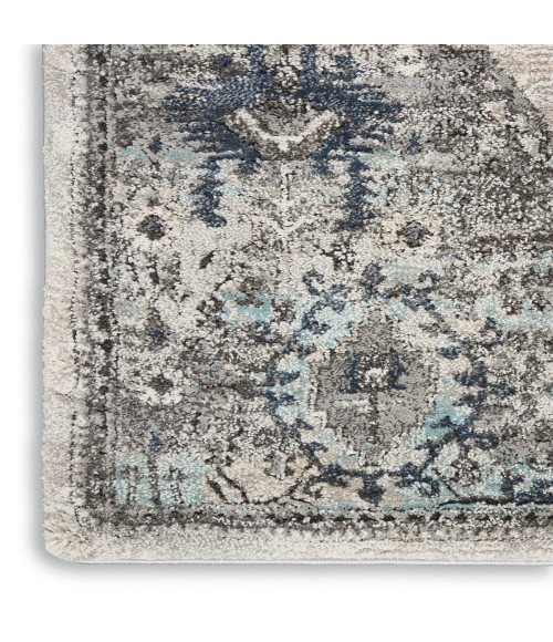 Kathy Ireland American Manor Area Rug AMR02 Grey 7'10" x 9'10"