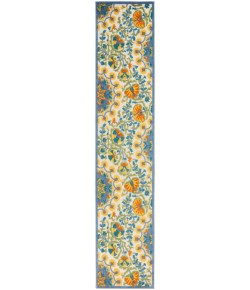 Nourison Aloha - Alh22 Multicolor Area Rug 2 ft. 3 X 12 ft. Rectangle