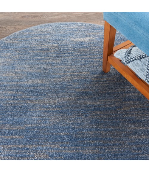 Nourison Essentials Area Rug NRE01-Blue/Grey