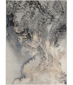 Nourison Maxell - Mae08 Grey Area Rug 6 ft. X 9 ft. Rectangle