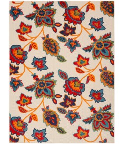 Nourison Aloha - Alh31 Multicolor Area Rug 5 ft. 3 in. X 7 ft. 5 in. Rectangle