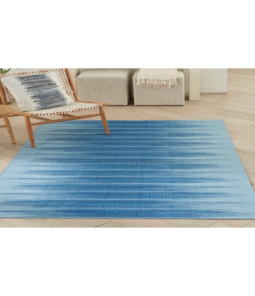 Nourison Vintage Home Blue VNH07 5 ft. X 7 ft. Rectangle Rug