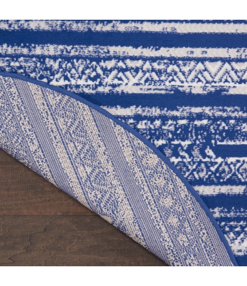 Nourison Whimsicle Area Rug WHS16-Navy Ivory