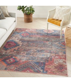 Nourison Home New Concept Washable - Sr106 Multicolor Area Rug 6 ft. X 9 ft. Rectangle