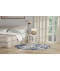 Nourison Grafix Navy Blue Rug GRF38 5 ft. 3 in. Round - Rugs Town Nourison Grafix Navy Blue GRF38 5 ft. 3 in. Round Rug
