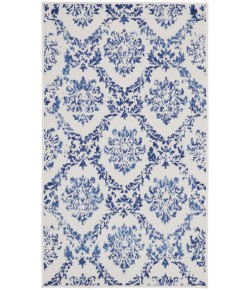Nourison Whimsicle - Whs01 Ivory Navy Area Rug 3 ft. X 5 ft. Rectangle