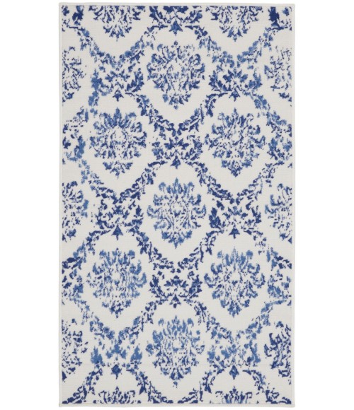 Nourison Whimsicle Area Rug WHS01-Ivory Navy
