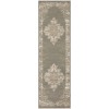 Nourison Grafix Olive GRF14 2 ft. X 6 ft. Rect. Rug