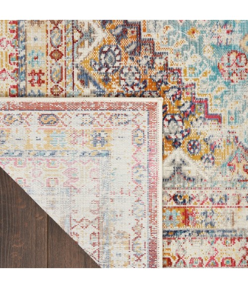 Nourison VINTAGE KASHAN Area Rug Nourison Vintage Kashan Area Rug VKA09-Multicolor