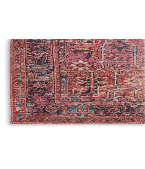 Nicole Curtis Machine Washable Series 1 Brick Rug SR102 2 ft. 2 in. X 12 ft. Rectangle - Rugs Town Nicole Curtis Machine Washable Series 1 Brick SR102 2 ft. 2 in. X 12 ft. Rectangle Rug