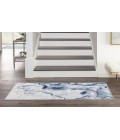Inspire Me! Home Décor Daydream Ivory Blue DDR01 2 ft. 8 in. X 4 ft. Rectangle Rug