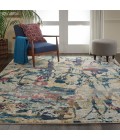Nourison Fusion Area Rug FSS10-Cream/Multicolor