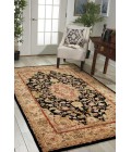 Nourison 2000 Area Rug Nourison 2000 Octagon Area Rug 2028-Black