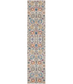 Nourison Passion - Psn01 Ivory Multicolor Area Rug 2 ft. 2 X 10 ft. Rectangle