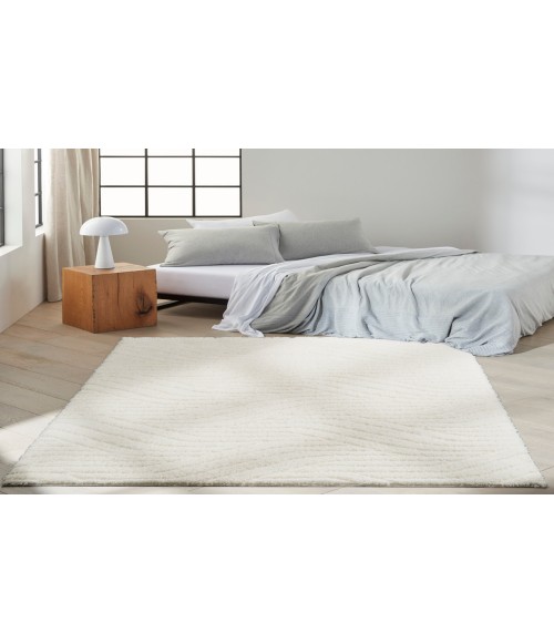 Calvin Klein Surfaces Ivory SFC01 5 ft. 3 in. X 7 ft. 3 in. Rectangle Rug