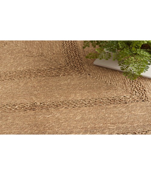 Nourison Natural Seagrass Natural NSG01 6 ft. X 9 ft. Rectangle Rug