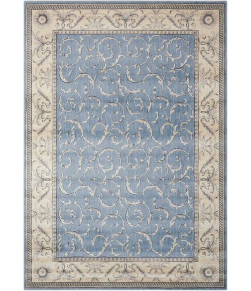 Nourison Somerset Area Rug ST02-Light Blue