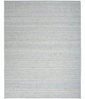 Nourison Interweave Light Blue IWV01 8 ft. X 10 ft. Rect. Rug