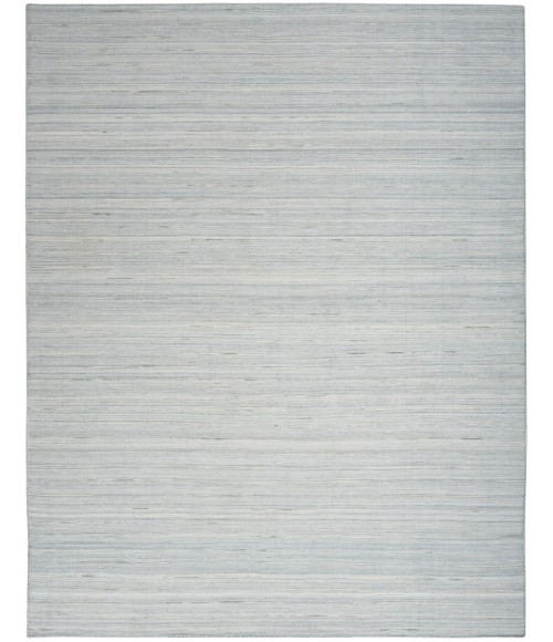 Nourison Interweave Light Blue IWV01 8 ft. X 10 ft. Rect. Rug