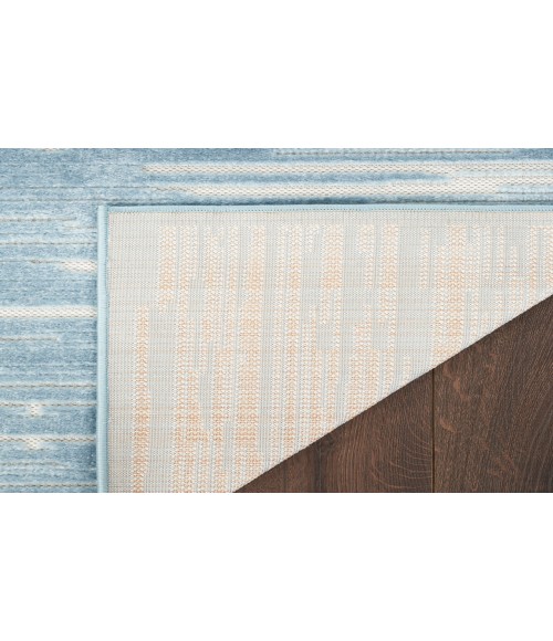 Nourison Casual Blue Rug CSU04 9 ft. 2 in. X 12 ft. Rectangle - Rugs Town Nourison Casual Blue CSU04 9 ft. 2 in. X 12 ft. Rectangle Rug