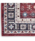 Nourison Fulton Area Rug Nourison Fulton Area Rug FUL03 Red