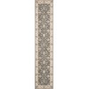 Nourison Home Living Treasures LI16 Grey/Ivory 2 ft. 6 in. X 12 ft. Area Rug