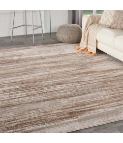 Nourison Elation - Etn01 Ivory Grey Area Rug 9 ft. X 12 ft. Rectangle