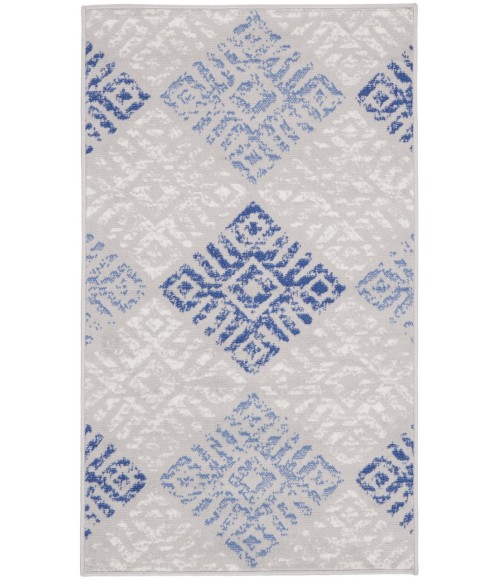 Nourison WHIMSICLE Area Rug Nourison Whimsicle Area Rug WHS18-Grey Blue