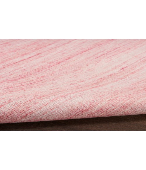Nourison Washable Essentials Pink WAE01 2 ft. 2 in. X 8 ft. Rectangle Rug