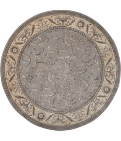 Nourison Somerset - St02 Silver Area Rug 5 ft. 6 X Round