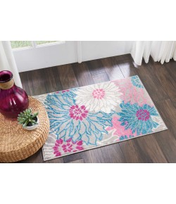 Nourison Home Passion PSN17 Grey 1 ft. 10 in. X 2 ft. 10 in. Area Rug