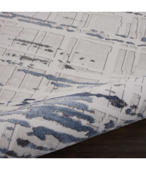 Nourison URBAN DECOR Area Rug Nourison Urban Decor Area Rug URD03-Ivory/Slate