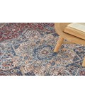 Nourison Vintage Home Red Blue VNH01 5 ft. X 7 ft. Rectangle Rug