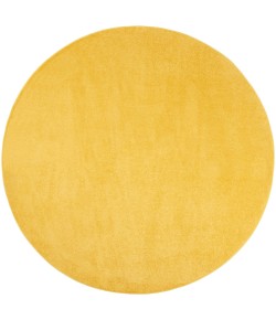 Nourison Essentials - Nre01 Yellow Area Rug 8 ft. X Round