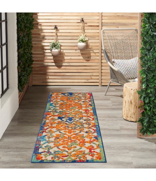 Nourison Aloha Runner Area Rug ALH21-Multicolor