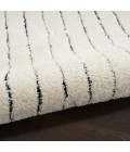 Nourison Modern Comfort Ivory Black MNC01 6 ft. Rect. Rug