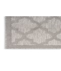 Nourison Easy Care Silver Grey NES01 2 ft. X 6 ft. Rectangle Rug